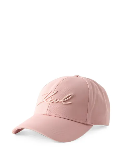 Karl Lagerfeld K Signature baseball cap Pink A1W33069506