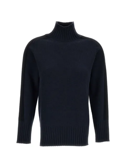 Lorena Antoniazzi turtleneck ribbed-trim sweater Blue A26124DM50A2472