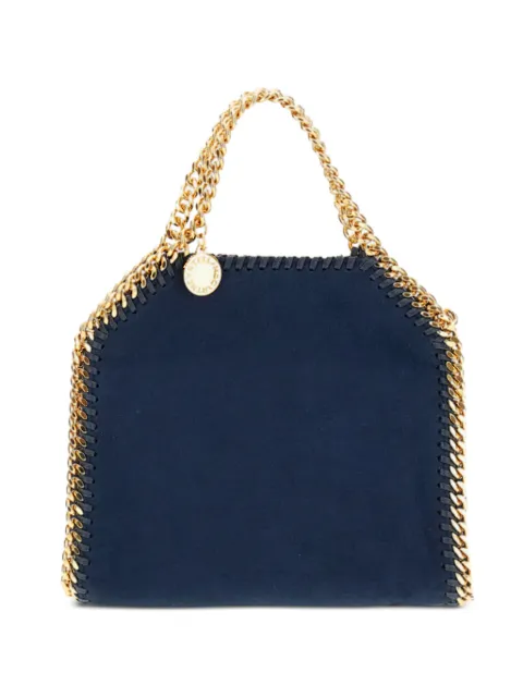 Stella McCartney Falabella chain-trim shoulder bag Blue 391698WP0543