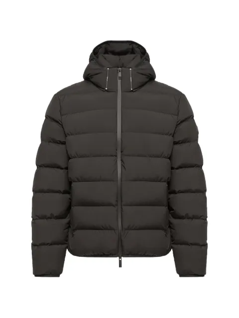 Moncler Arajoki hooded quilted jacket Black L20911A00035599KJ