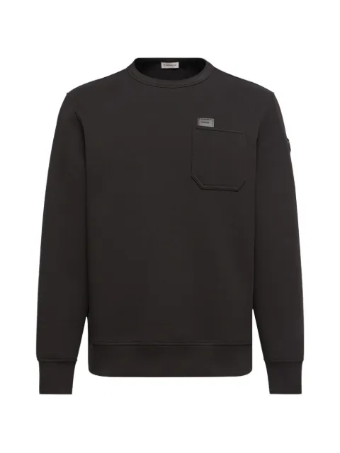 Moncler chest-pocket sweatshirt Black L20918G0002489BGS