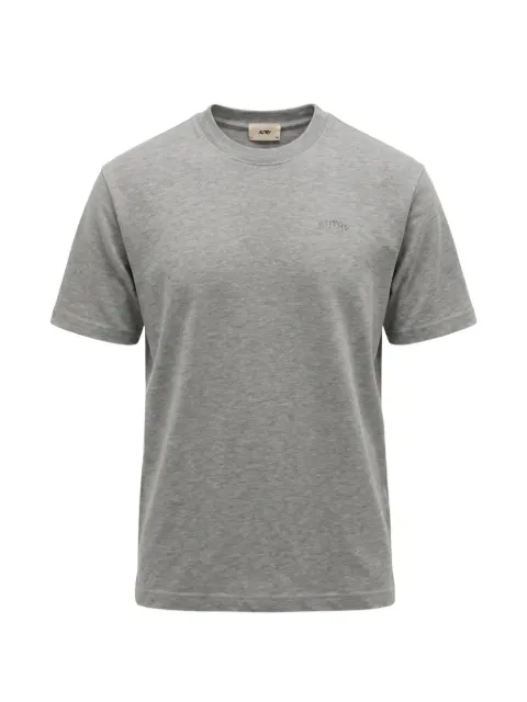 Autry logo-embroidered T-shirt Grey TSPX111D