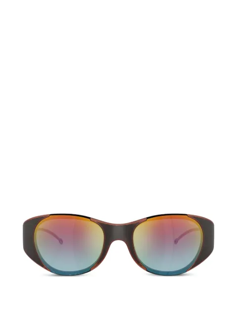 Diesel oval-frame sunglasses Black DL3003
