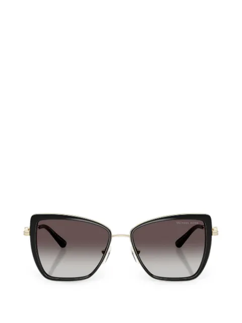 Michael Kors Sea Island geometric-frame sunglasses Black MK1178