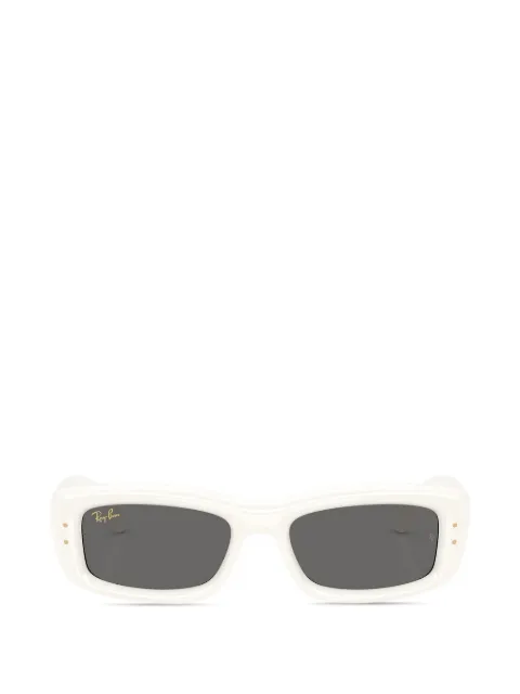 Ray-Ban Kiliane Puffer square-frame sunglasses White RB4944