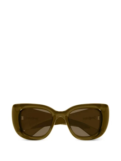 Saint Laurent Eyewear Howl cat-eye sunglasses Green SL903