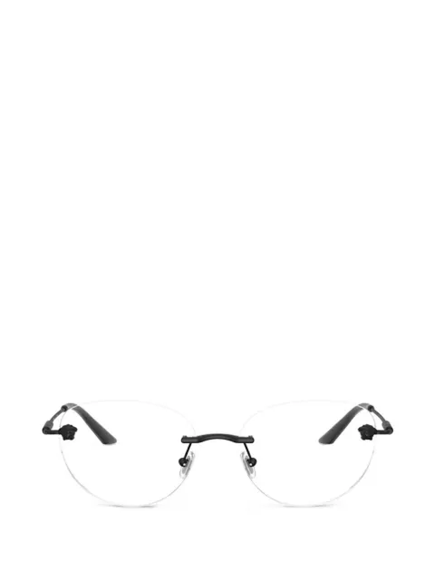 Versace Eyewear round-frame glasses Black VE1305