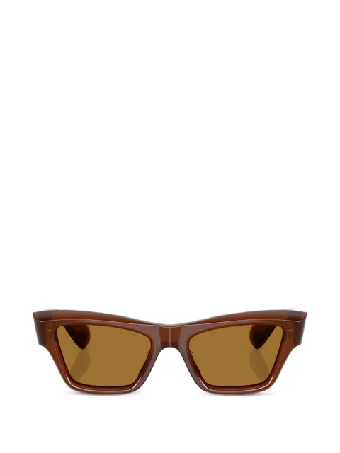 Oliver Peoples geometric-frame sunglasses Brown OV5611SU