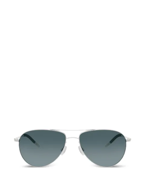 Oliver Peoples Benedict pilot-frame sunglasses Silver OV1002S