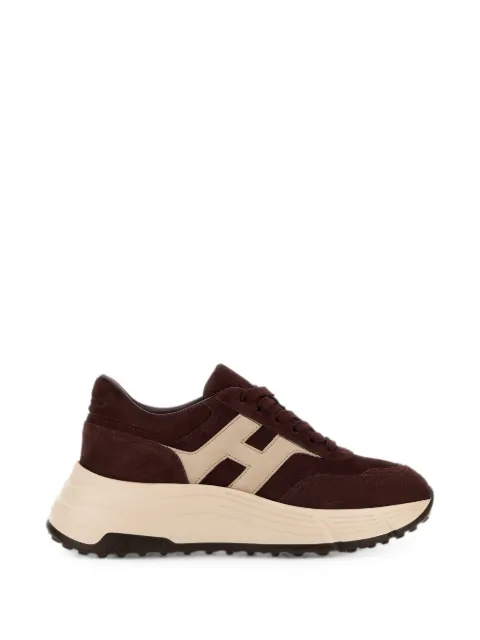 Hogan Hi-Fi suede sneakers Red HXW6690FR30U5W