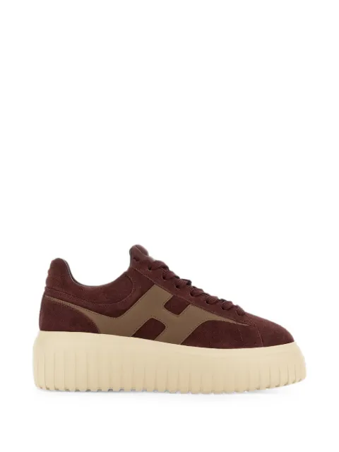 Hogan H-Stripes sneakers Brown HXW6450FE91UHK
