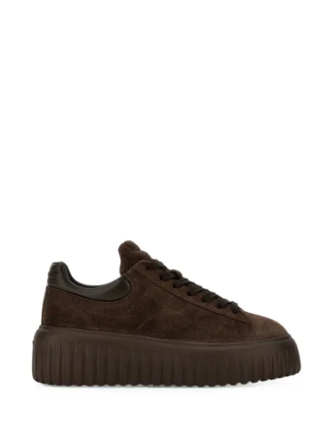 Hogan H-Stripes sneakers Brown HXW6450FC6TPJQ