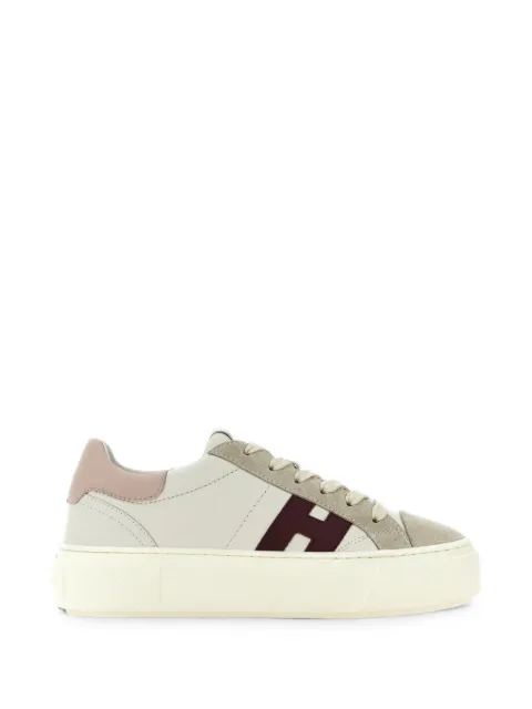 Hogan Crosswind platform sneakers Neutrals HXW7050GB00UHC