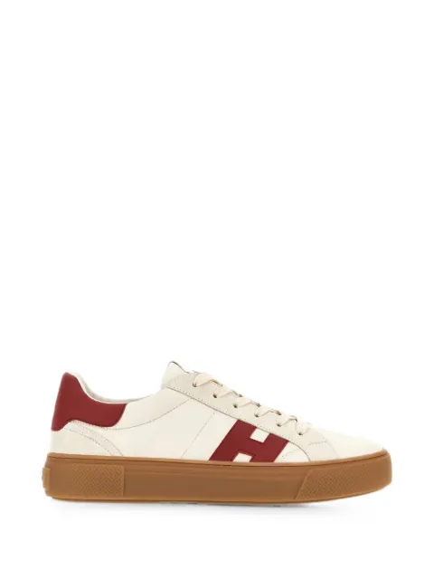 Hogan Crosswind leather sneakers Neutrals HXM7050GF10VHO