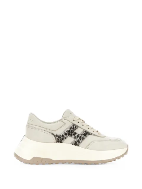 Hogan Hi-Fi leopard-print sneakers Neutrals HXW6690FR30VH8
