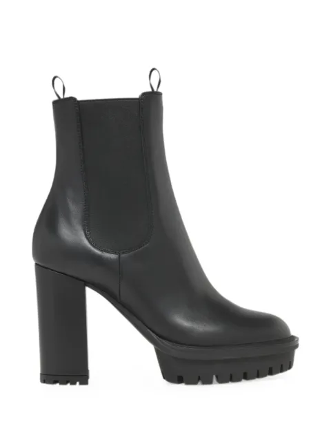 Gianvito Rossi Barry booties Black G7289970RICCLN