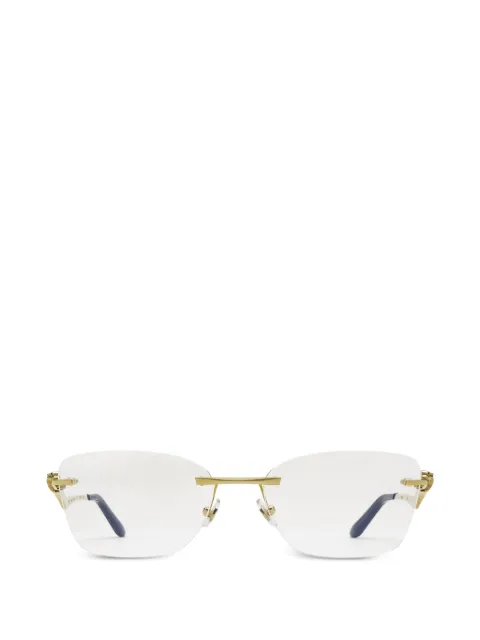 Cartier Eyewear Panthère glasses Gold CT0120O