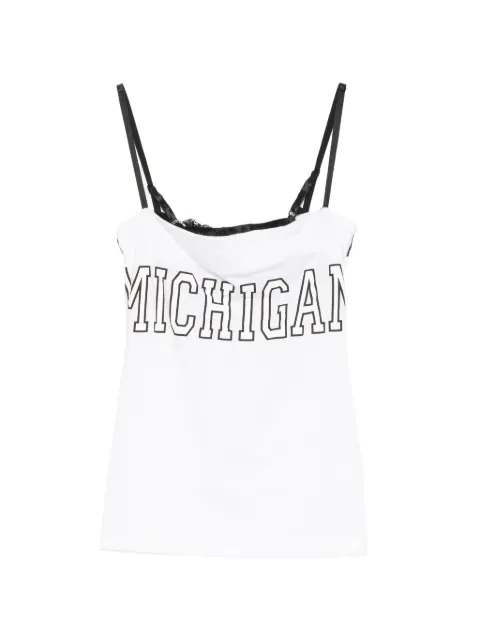 Dolce & Gabbana Pre-Owned 2000s logo-print tank top White DG480BVP