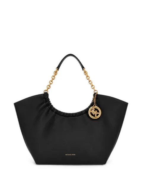 Michael Michael Kors large Indie logo-charm tote bag Black 30T6A50T9L