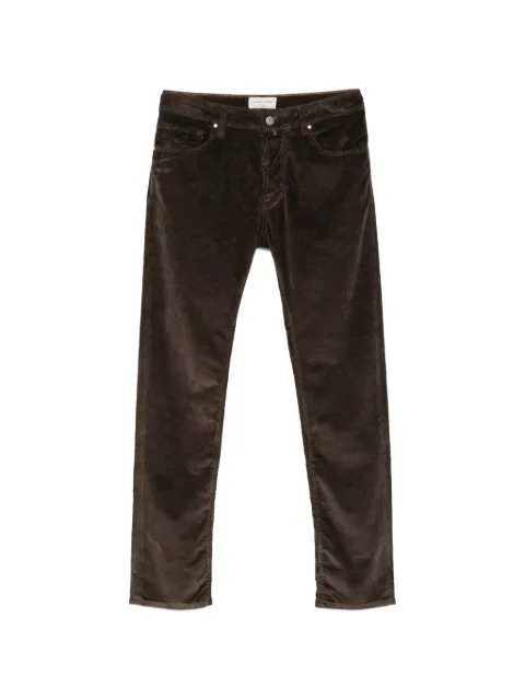 Jacob Cohën corduroy-effect jeans Brown JUMQE004054S3653TR