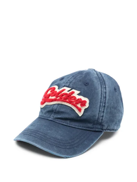 Golden Goose Journey washed baseball cap Blue GUP02837P002625