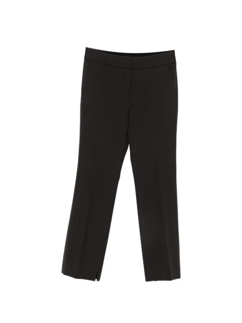Peserico pressed-crease trousers Brown A0476501934053