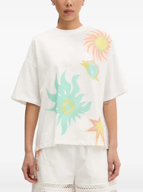 NEVER FULLY DRESSED graphic-print T-shirt White NFDTO2219