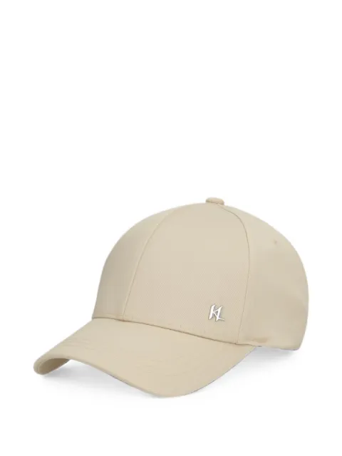 Karl Lagerfeld logo-plaque baseball cap Neutrals 805615563122