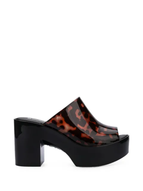 Melissa Hype II platform sandals Black 38111