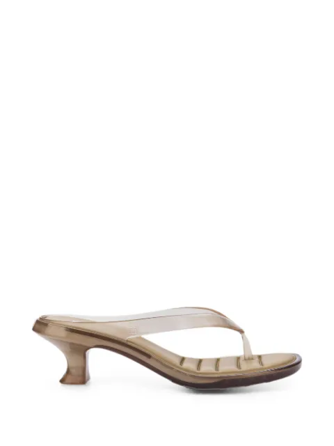 Melissa thong-strap heeled sandals Neutrals 38068