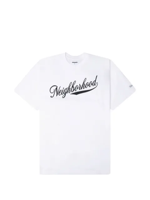 Neighborhood logo-print T-shirt White 252PCNHST02WHT