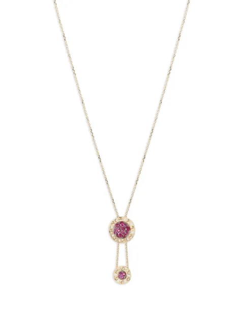 Officina Bernardi Senzatempo Essence ruby necklace Gold SENZATEMPOESSENCECOLLANAINOROGIALLO18KTERUBINI
