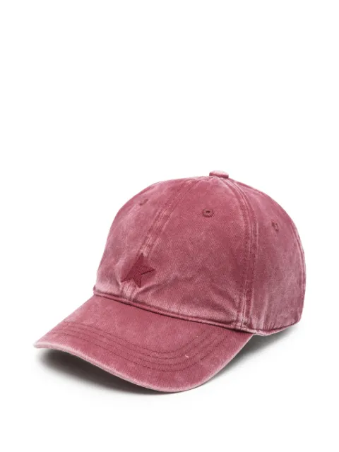 Golden Goose star-patch baseball cap Red GUP02837P002745