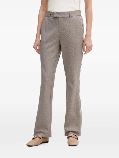 Mos Mosh straight-fit tailored trousers Brown 169320