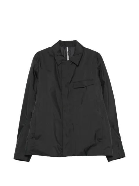 Arc'teryx long-sleeve chest-pocket overshirt Black X000009110