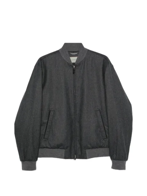 Canali wool zip-up jacket Grey O41103SG03516