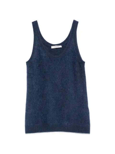 Dorothee Schumacher scoop-neck knitted top Blue 510201