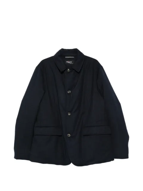 Kiton button-fastening flap-pockets jacket Blue UW2464V0429L02003