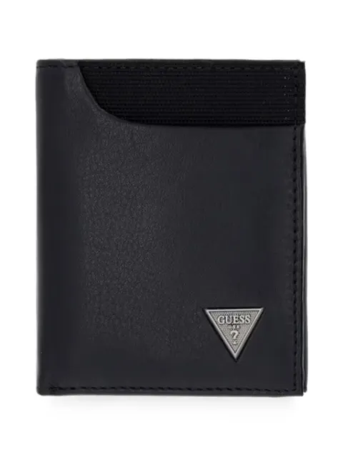 GUESS USA Berna genuine-leather logo wallet Black SMBEHNLEA04
