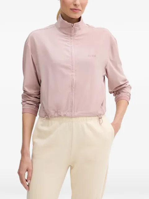 GUESS USA high-neck sweatshirt Pink V6GQ11W1791