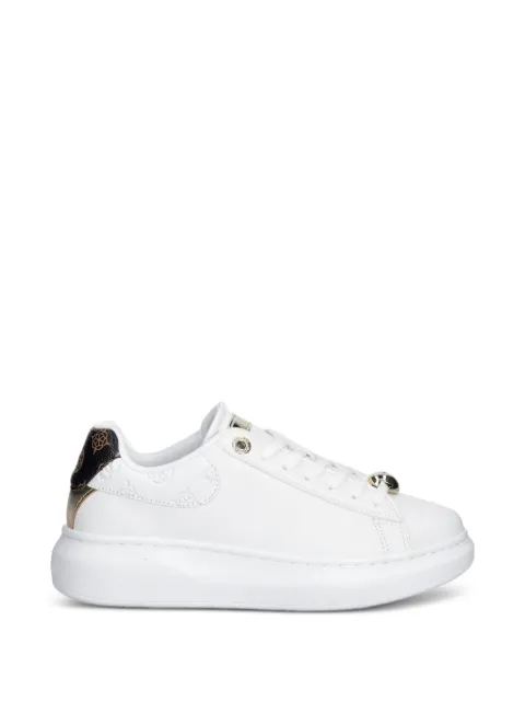 GUESS USA Fireup genuine leather sneakers White FLTFRELEA12