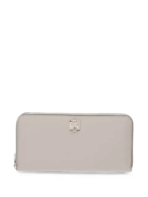 GUESS USA logo-plaque zip-around wallet Neutrals SWVG9734146