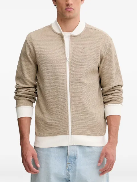 GUESS USA logo-detail cardigan Neutrals Z6GQ31K3503