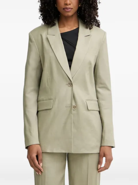 GUESS USA linen-blend blazer Neutrals W6GN19W2838