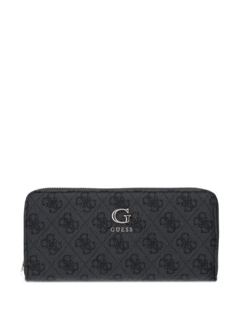 GUESS USA monogram-print logo-plaque wallet Grey SWSG9756146