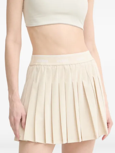 GUESS USA pleated mini skirt Neutrals V6GD11W1802