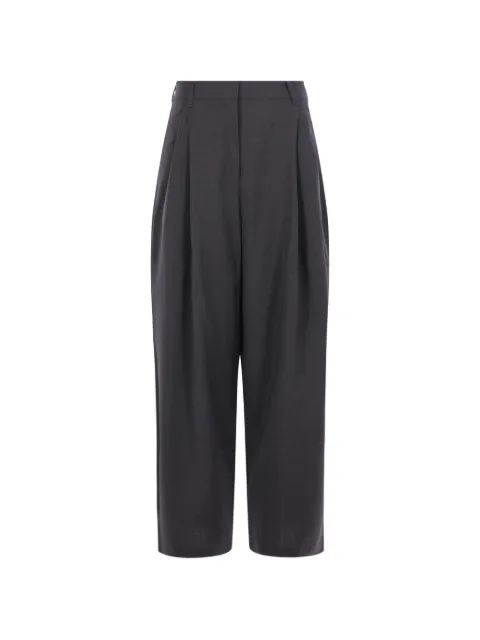 'S Max Mara pleated wool trousers Grey 2629136091
