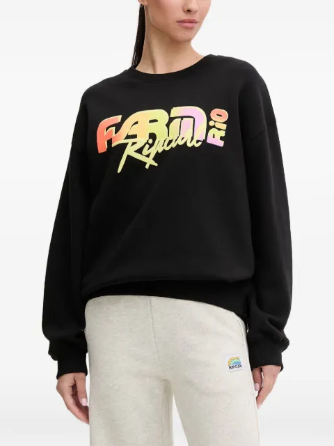 Rip Curl x Farm Rio Carioca logo-print sweatshirt Black 0C5WFL