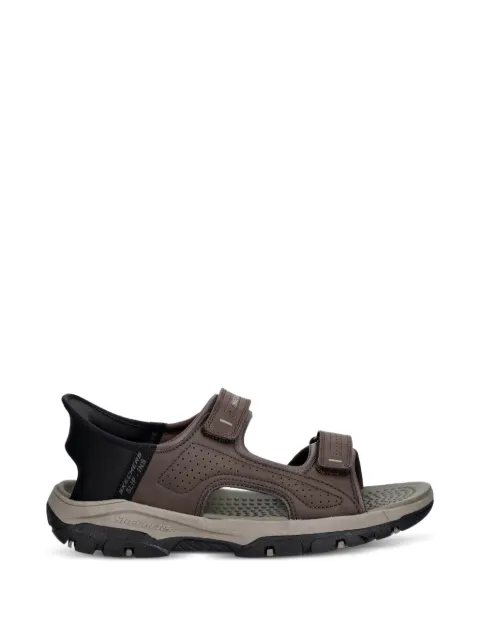 Skechers Tresmen-Reece touch-strap sandals Brown 205289
