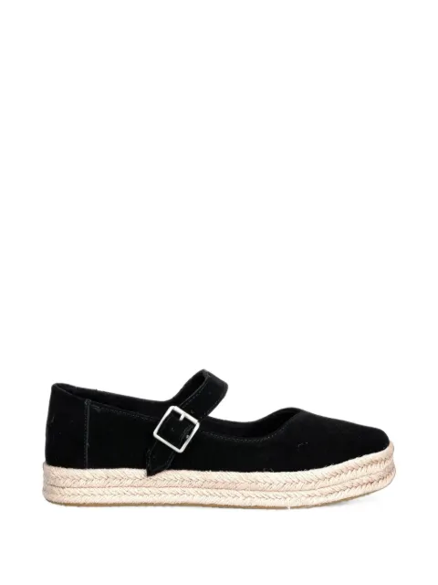 Toms Carolina Mary Jane buckle-strap platform espadrilles Black 10022576